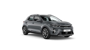 KIA STONIC 1,0 T-GDI 7DCT SILVER,SILVER PACK